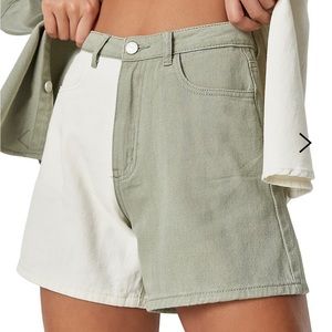 Missguided colour block shorts. Brand new with tag!